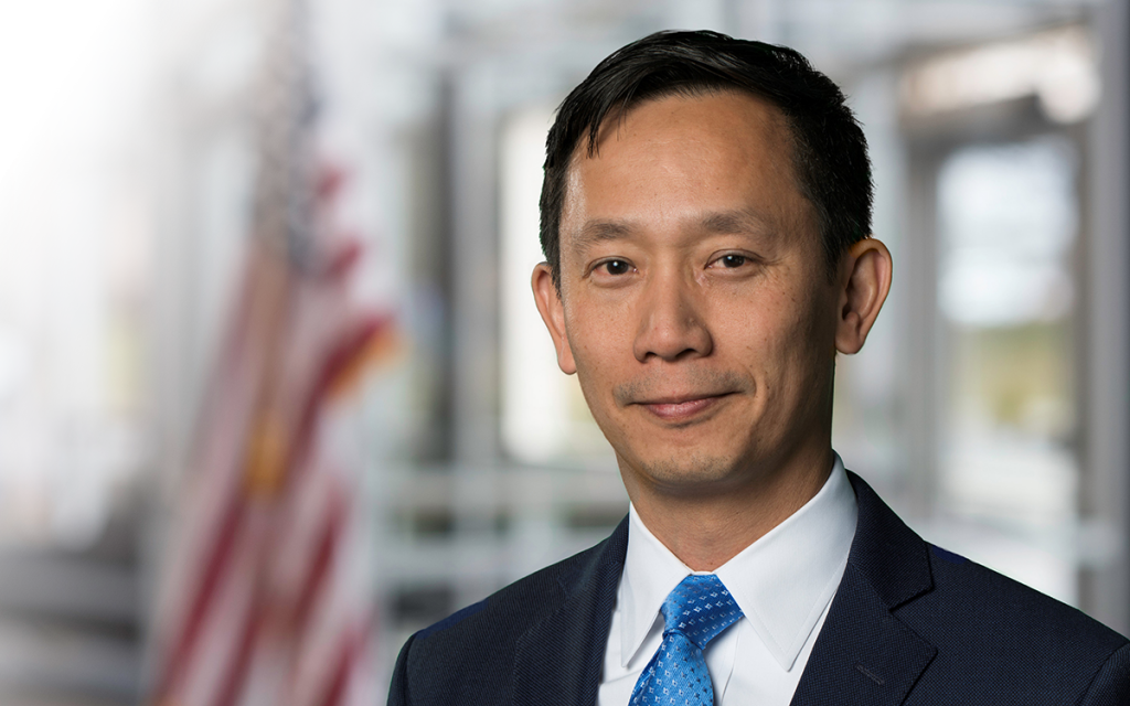 AM General's Executive VP of International Defense, Nguyen Trinh