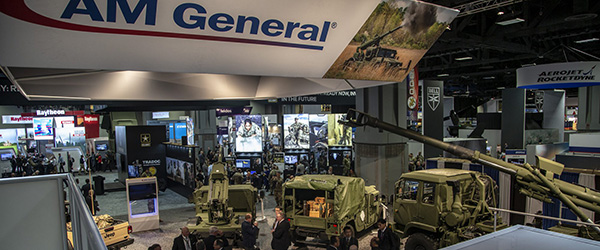 AM General's Booth at the AUSA show
