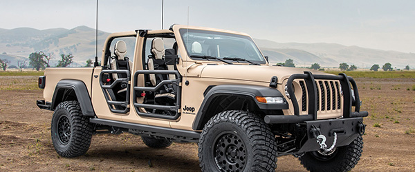 AM General's Tactical Jeep Gladiator concept vehicle