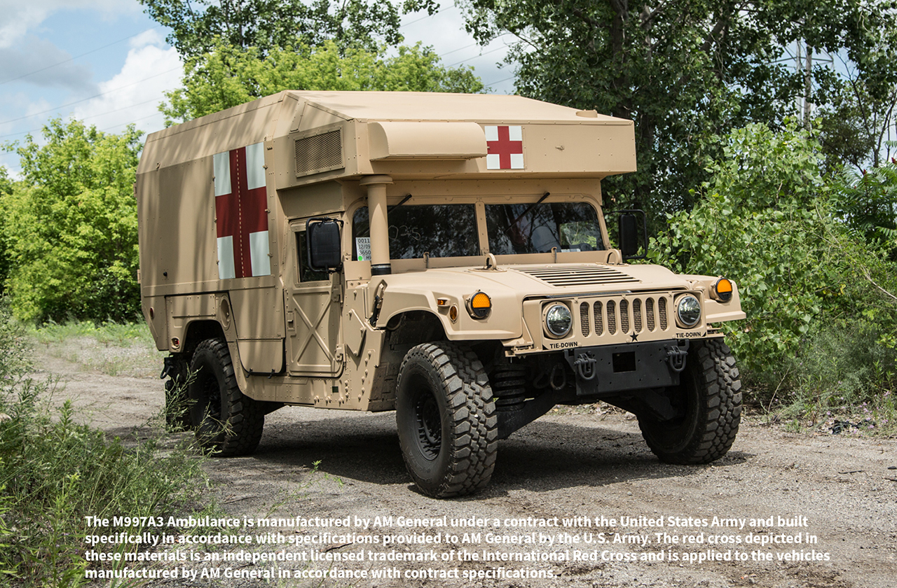 HMMWV M997A3: Humvee Ambulance With Advanced Armor Protection